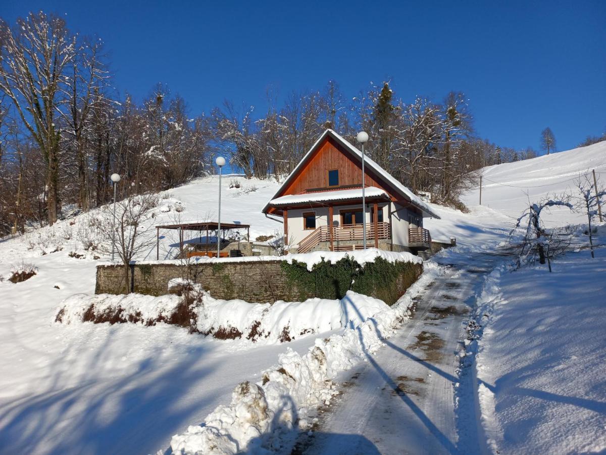 Valley View Holiday Home With Sauna Mrak Slap ob Idrijci Dış mekan fotoğraf